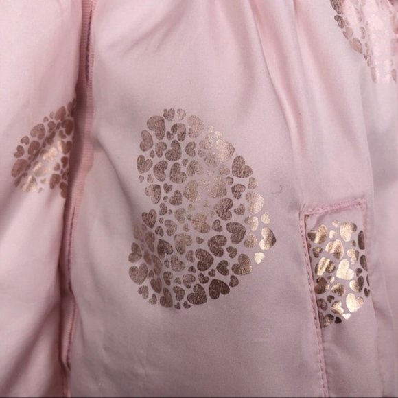 18-24 months pink winter jacket with faux fur - Picture 2 of 7